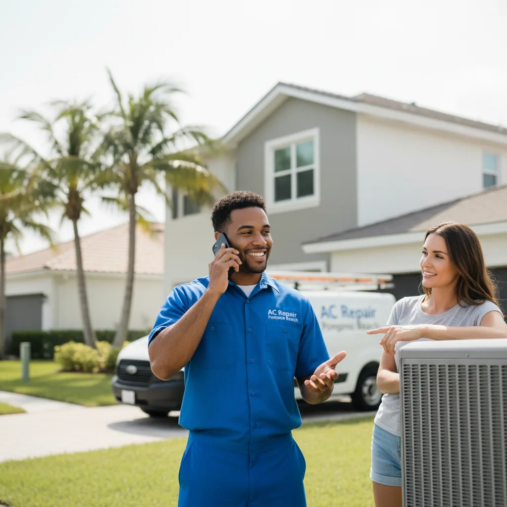 AC Repair Pompano Beach customer support in Bloomingdale